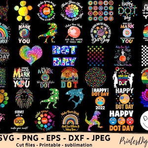 41 International Dot Day PNG, Make Your Mark and see where it takes you PNG, What Can You Create With Just A Dot, National Punctuation Day