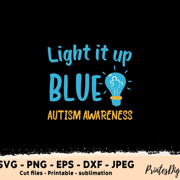 Light It up Blue - Etsy