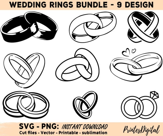 Wedding Rings For Marriage PNG Transparent Background, Free Download #45281  - FreeIconsPNG