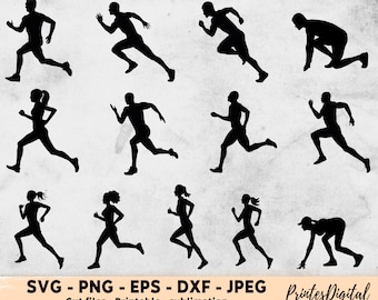 19 Runner SVG, Runner PNG, Run Svg, Run Png, Runner Clipart, Running Svg, Runner cut files, Running women Svg, Running man Svg, Marathon svg