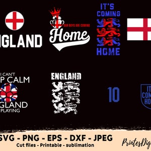 21 it's coming home svg, it's coming home png, England football team SVG, England soccer Team png, England football Team png, World Cup svg image 3