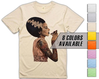 La Novia de Frankenstein V44 Camiseta de Hombre todas las tallas S-5XL 8 Colores disponibles