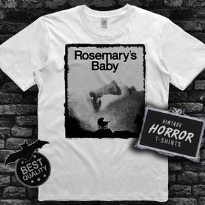 Rosemary&#39;s Baby v1 Horror T-shirt Retro Scary Tee Horror Film Gift Horror Enthusiast
