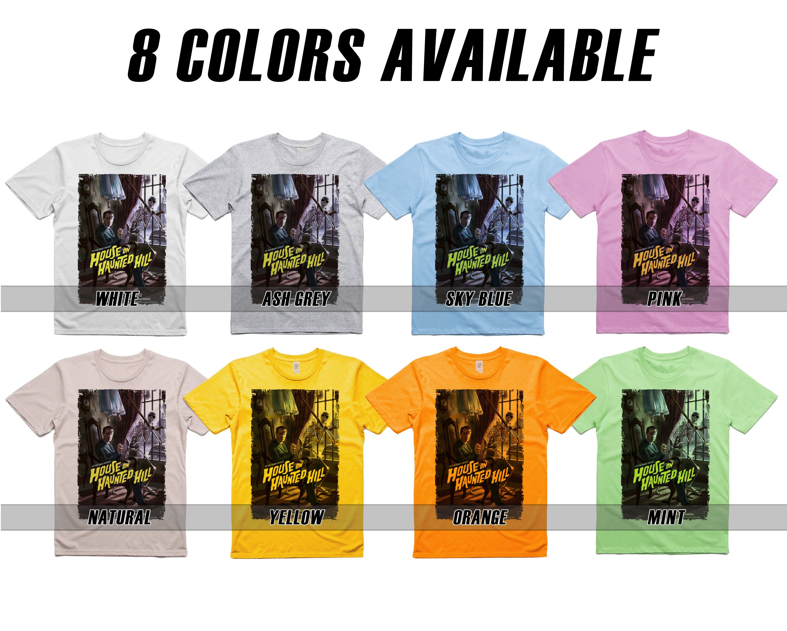 House on Haunted Hill V1 Men's T Shirt All Sizes S-5XL 8