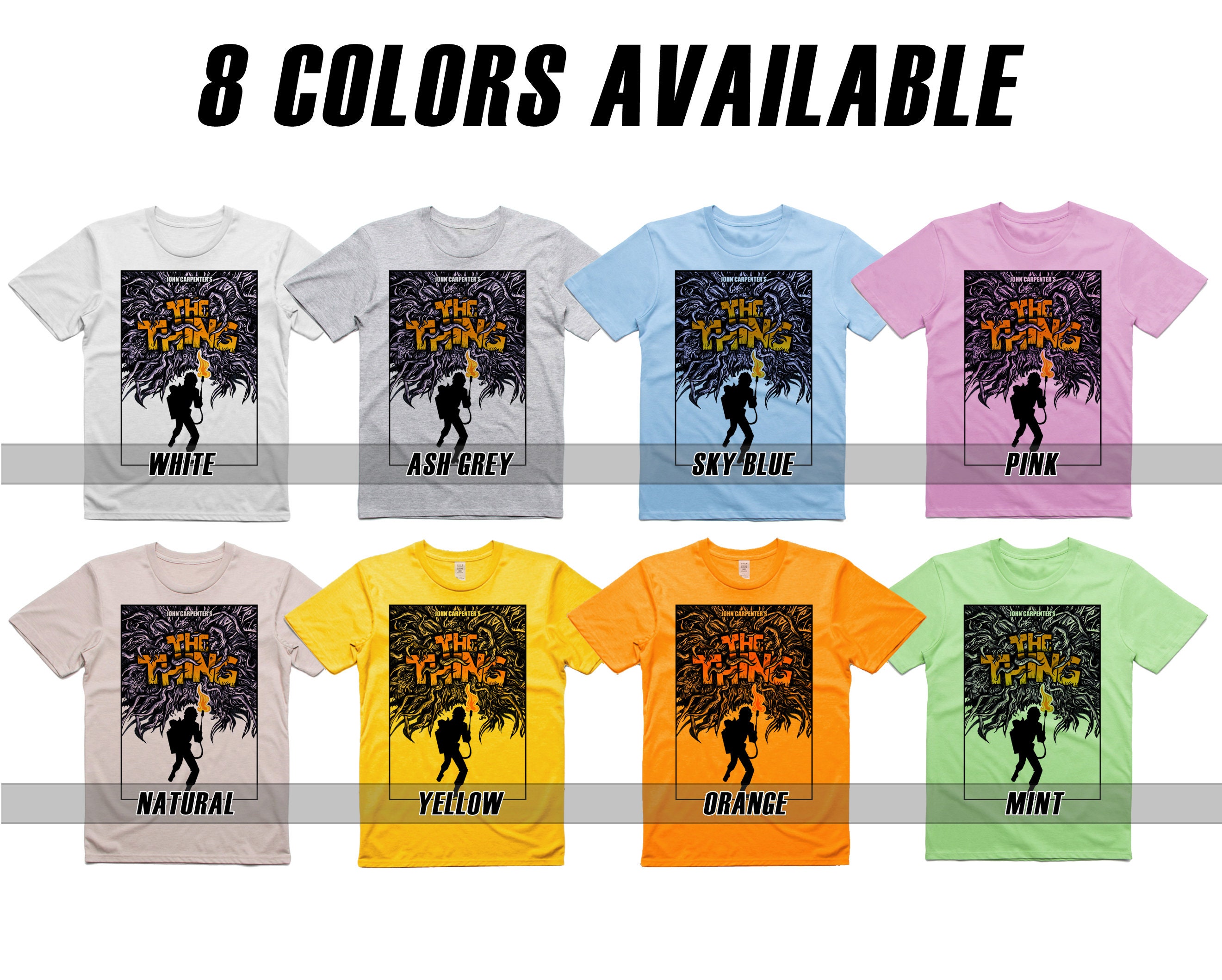 The Thing V73 Men's T Shirt All Sizes S-5XL 8 Colors The Thing V73 Men's T Shirt All Sizes S-5XL 8 Colors