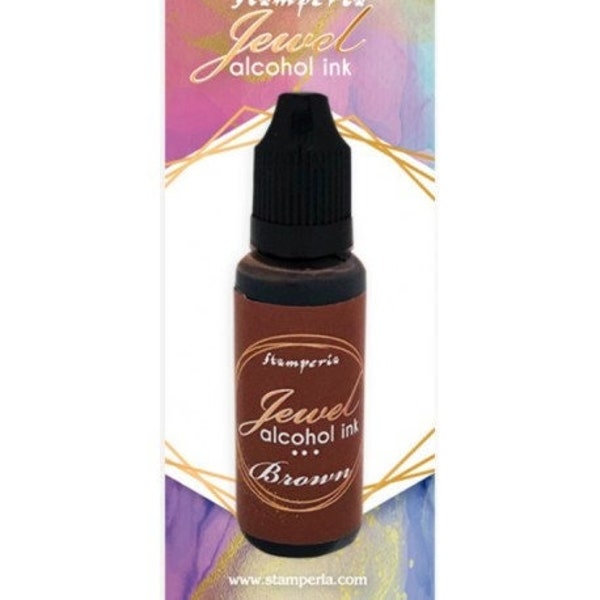 Stamperia Jewel Alcohol Ink 18 ml - Marron