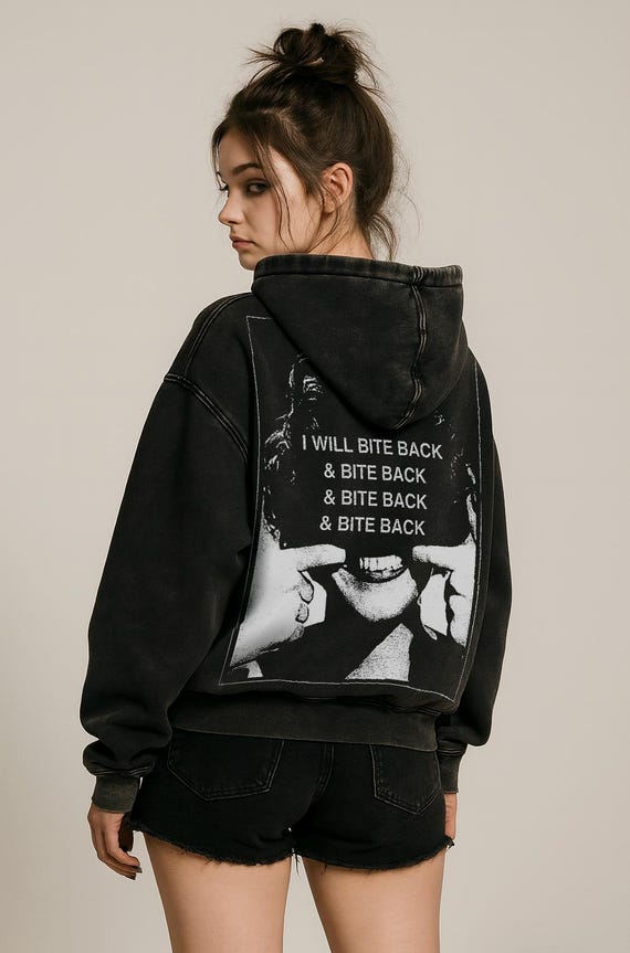I Will Bite Back、グラフィックTシャツ、グランジスタイル、バンド 