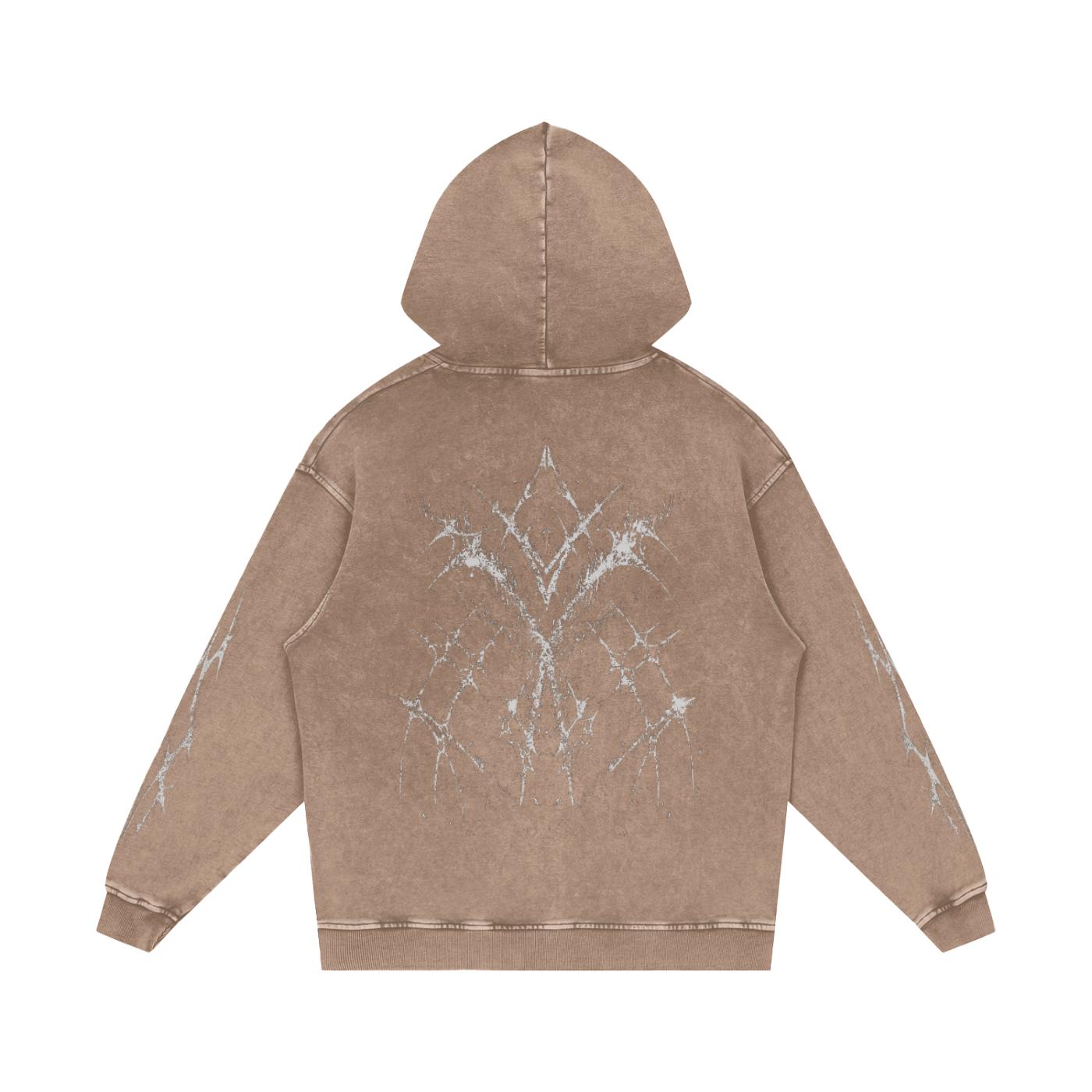 Cybersigilism, Graphic Hoodie, Grunge Style, Band Style Hoodie