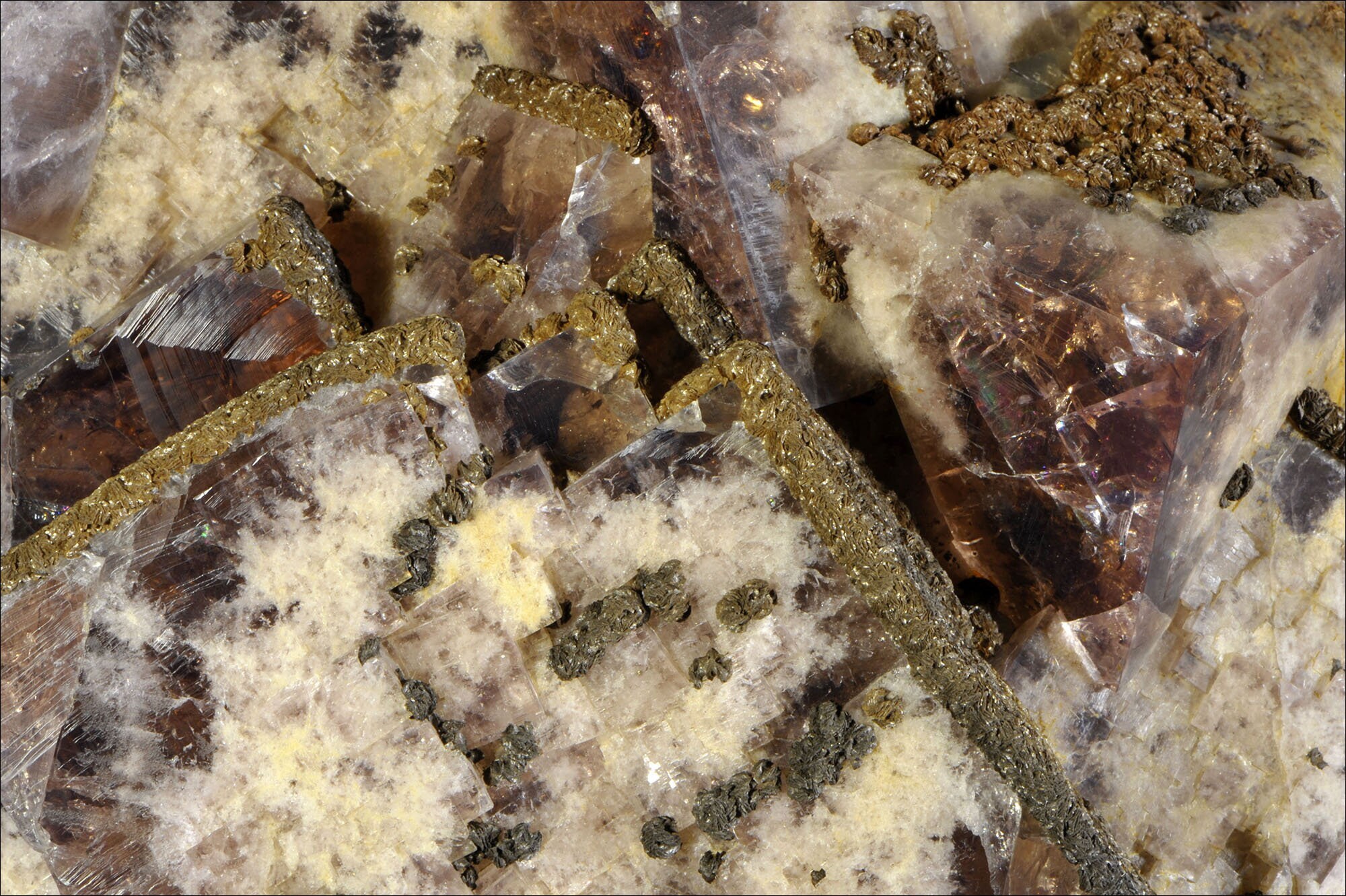 Fluorite - Macrophotographie