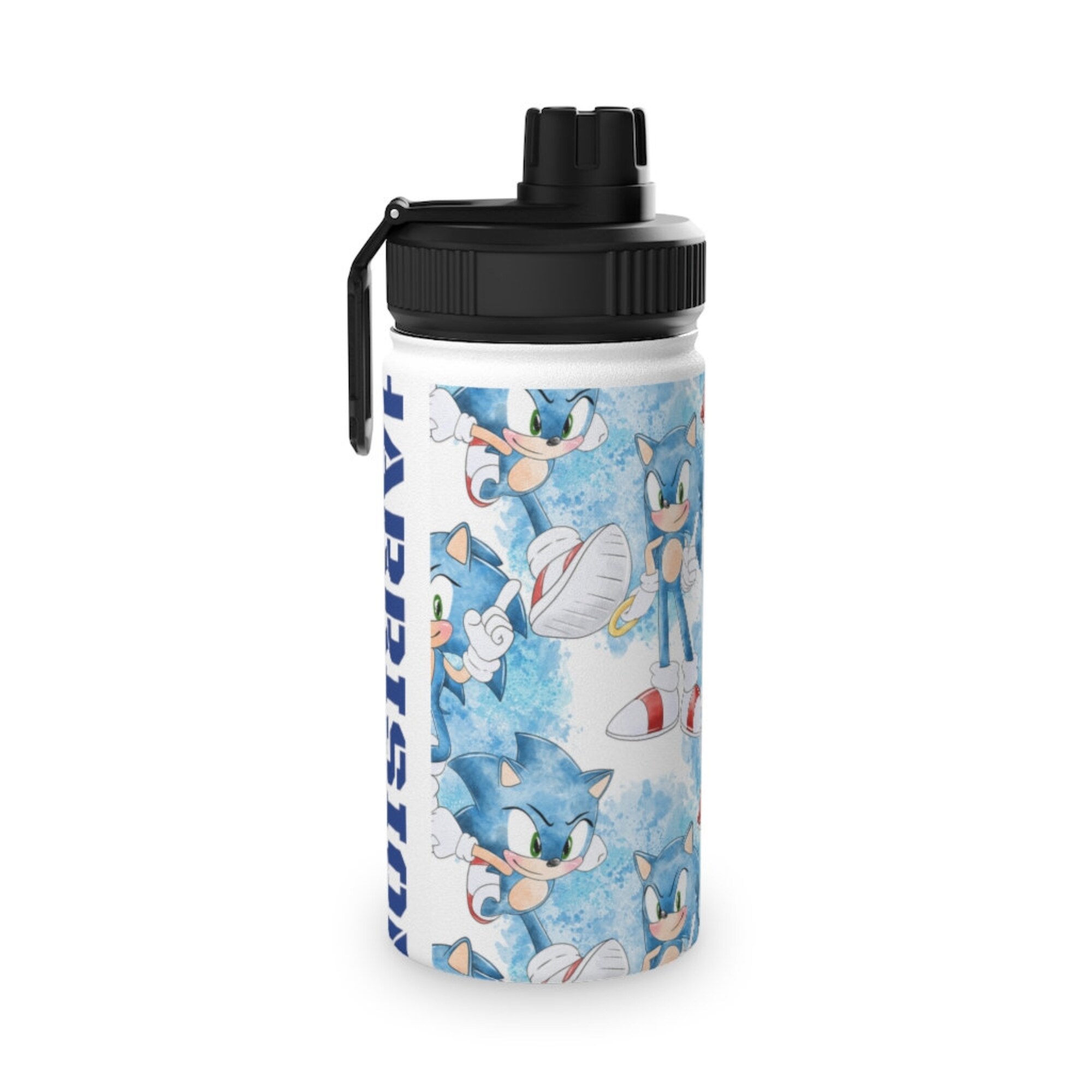 Sonic The Hedgehog Stainless Steel Water Bottle, Sports Lid