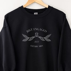 Bride Sweatshirt, Future Mrs, Mrs Sweatshirt, Just Married, Just Married Gifts, Just Married Shirts, Honeymoon shirt, Just Engaged Gifts