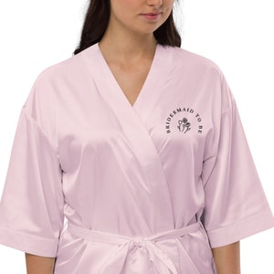 Bridal Robe, Bridal Party Robe, Bridal Robe for Bride, Satin Bridal Robe, Bridesmaid Robe, Bride Gift, Bridesmaid Gift, Robe Bridesmaid