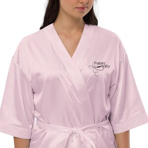 Bridal Robe, Bridal Party Robe, Bridal Robe for Bride, Satin Bridal Robe, Bridesmaid Robe, Bride Gift, Bridesmaid Gift, Robe Bridesmaid