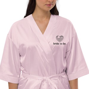 Bridal Robe, Bridal Party Robe, Bridal Robe for Bride, Satin Bridal Robe, Bridesmaid Robe, Bride Gift, Bridesmaid Gift, Robe Bridesmaid