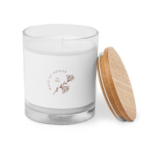 Maid of Honor Candle, Will You Be My Bridesmaid Gift, Wedding Proposal Gift, Bridesmaid Small Gift, Bridesmaid Proposal Gift, Hen Party Gift