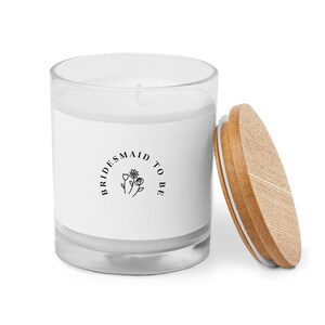 Maid of Honor Candle, Will You Be My Bridesmaid Gift, Wedding Proposal Gift, Bridesmaid Small Gift, Bridesmaid Proposal Gift, Hen Party Gift