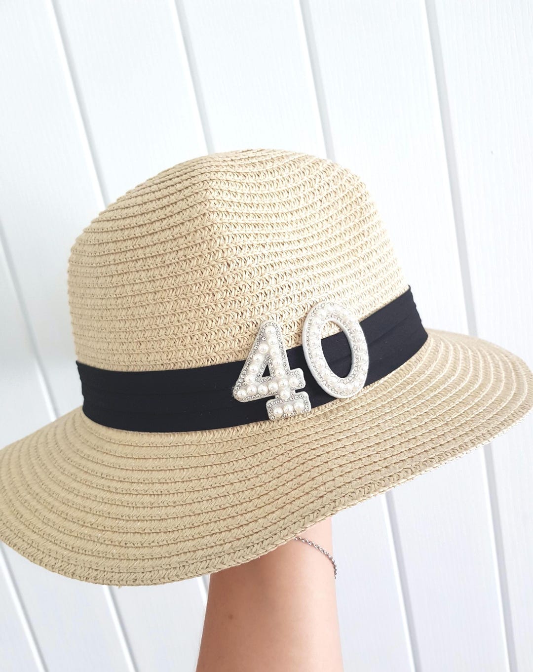 Birthday Hat/18 Hat/30 Hat/40 Hat/womens Hat/sun Hat/straw Hat ...
