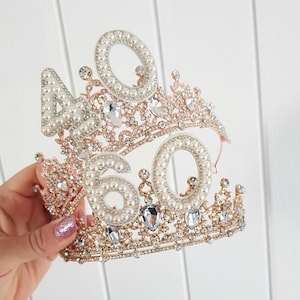 Birthday crown/Birthday tiara/30th crown/21st crown/Birthday headpiece/40th crown/18th tiara/16th crown/16th tiara