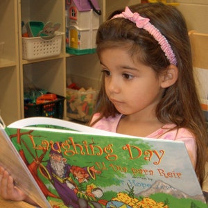 Bundle: Laughing Day is an award-winning children&#39;s eBook. Eng & Span Audio books are acted out by voice actors with music and sound effects