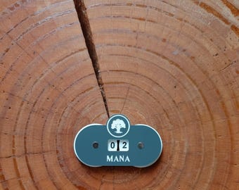 Magic the Gathering (MTG) Mana Energy Counter | Magnetic Number Display 0-99 | Card Tracker Dial | Small Spinner | TCG Accessory | Gift for