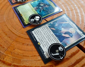 Magic the Gathering MTG +1 - 10 Segnalini Forza/Resistenza / Segnalini da Gioco / Accessorio da Tavolo / Regalo per i giocatori / FF7