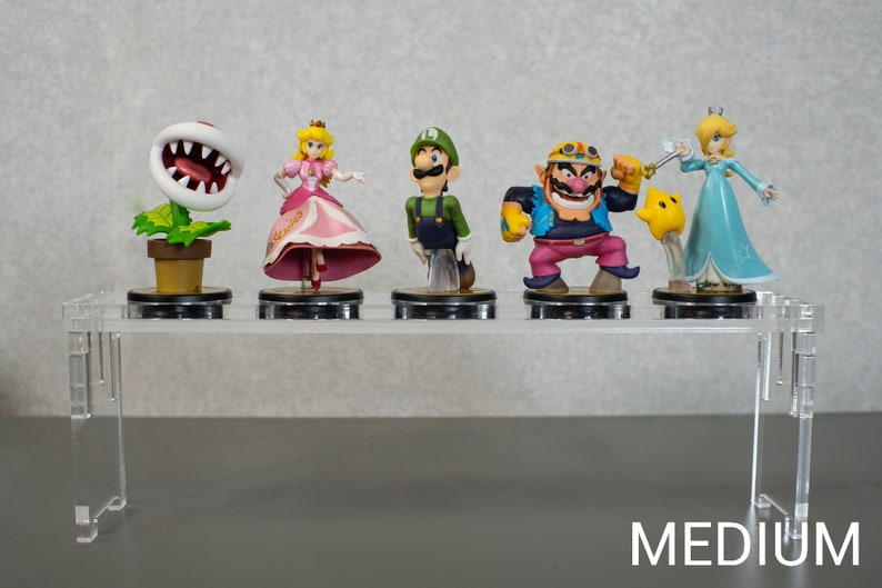 Amiibo Display Stand 3 Tiers Sizes Etsy Canada