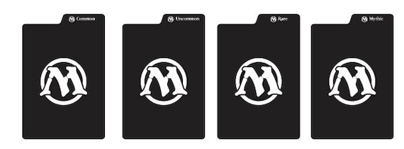 Magic the Gathering (MTG) Premium Etched Tabbed Card Rarity Dividers | Right Side Tabs | Black White | Acrylic | Set of 4 | Best Gift For - Etsy Magic the Gathering (MTG) Premium Etched Tabbed Card Rarity Dividers | Right Side Tabs | Black White | Acrylic | Set of 4 | Best Gift For - Etsy