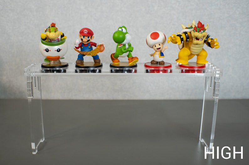 Amiibo Display Stand 3 Tiers Sizes Etsy