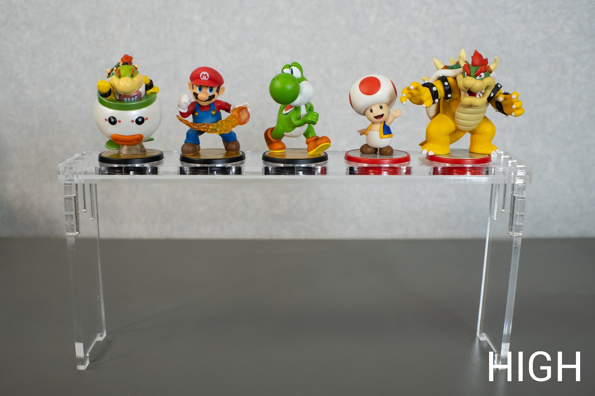 amiibo ディスプレイスタンド マリオシリーズ Amiibo ディスプレイスタンド - モジュラー - モジュールごとに4