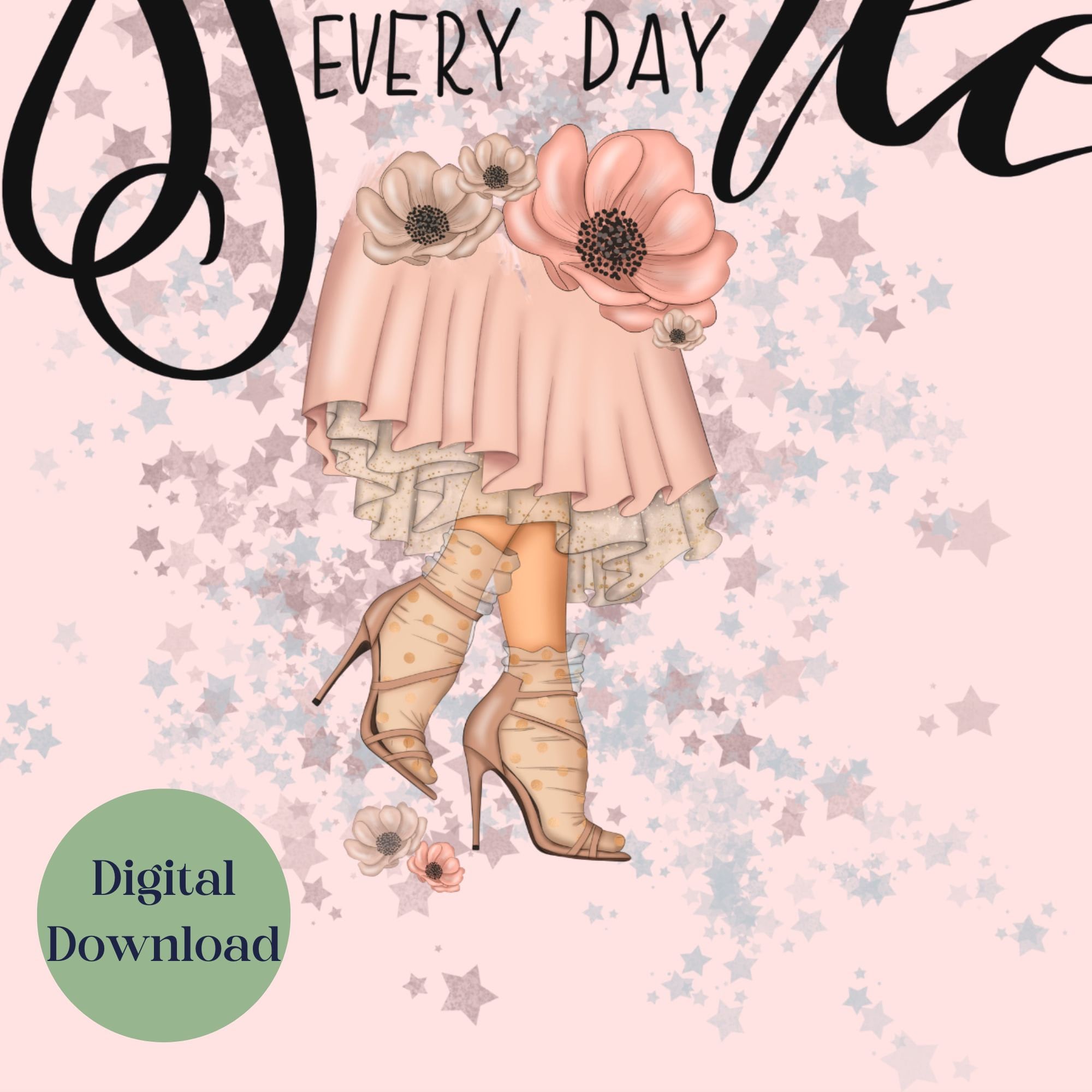 Sparkle Every Day Planner Covers Printable Dashboard Etsy