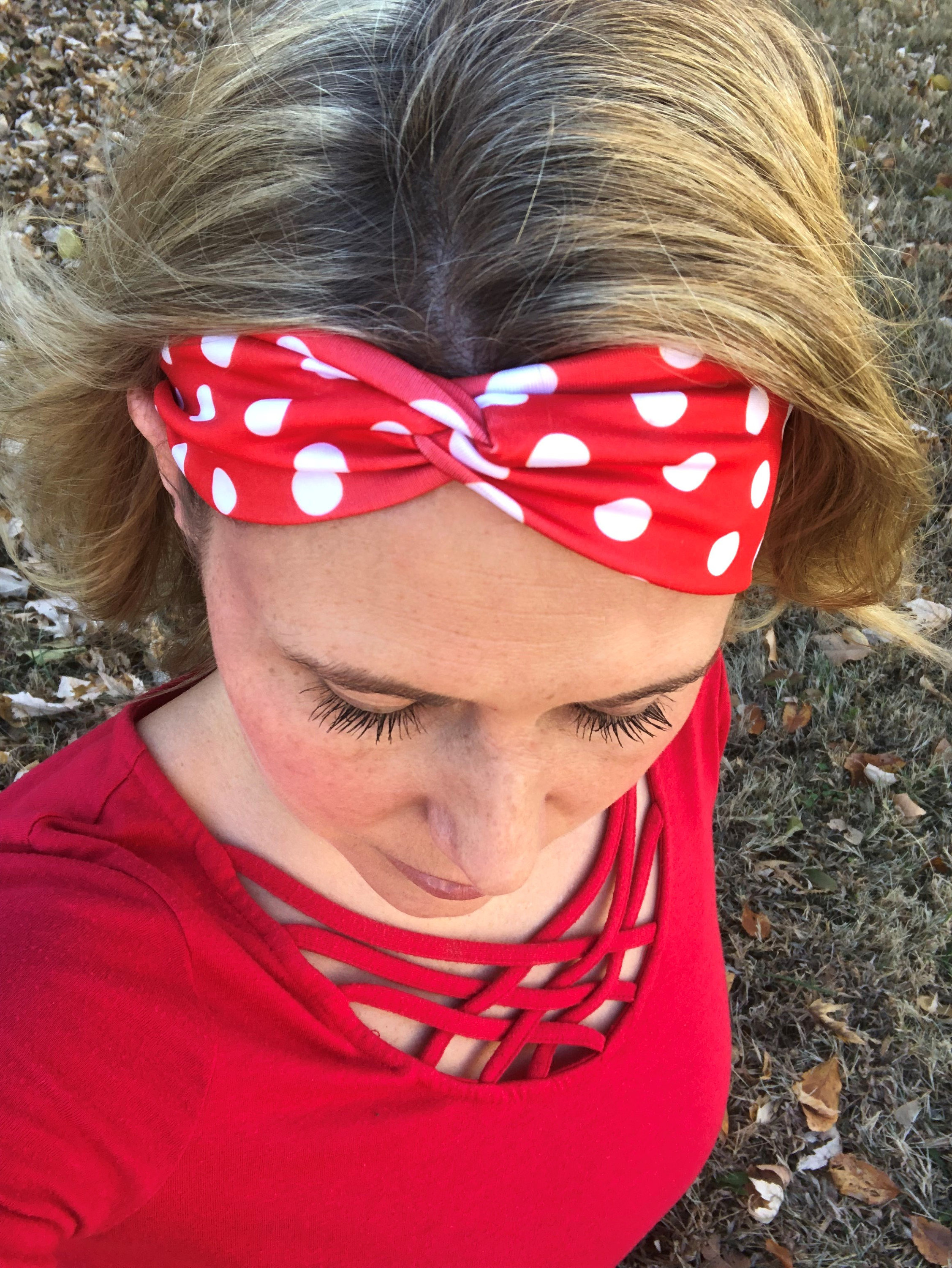 Stylish, Polka Dot Trending, Twist Headband | for Women - Etsy