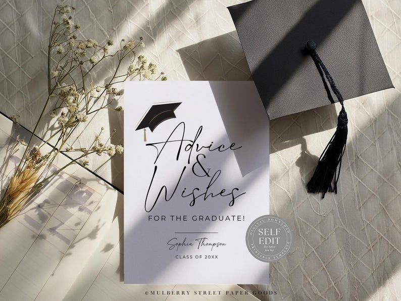 Table Label Graduation Graduation Party Table Sign Template Printable Grad Party Decor ...