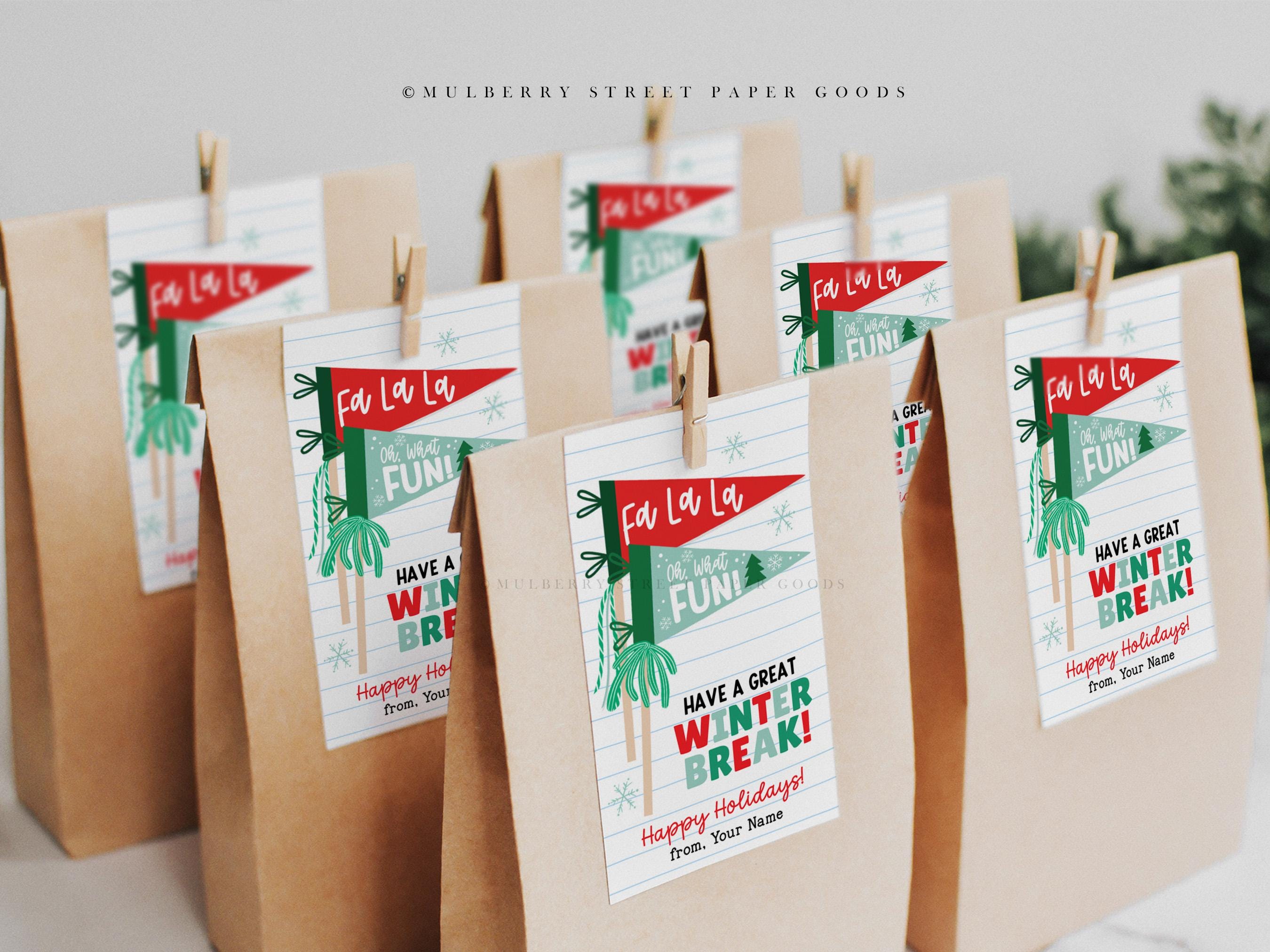 Editable Christmas Gift Tag Printable Digital Download Canva Template ...