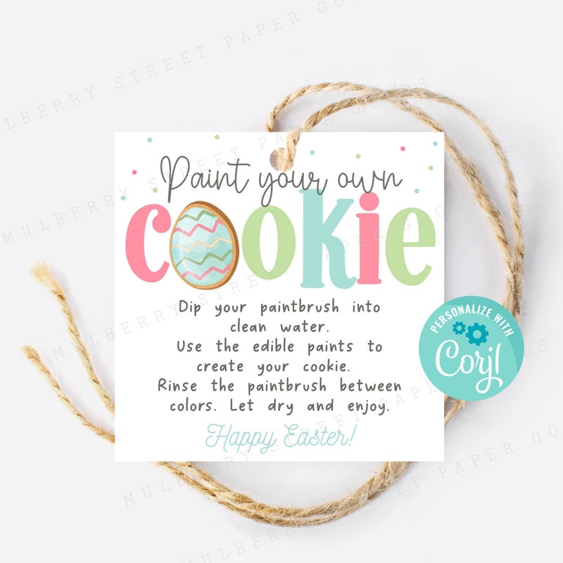 Paint Your Own Cookie - Etsy