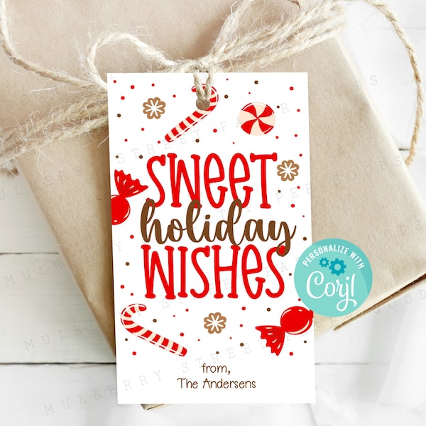 Christmas Treat Tags - Etsy