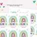 Printable Classroom Valentine's Day Card, Instant Download Colorful ...