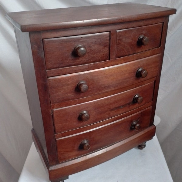 Mahogany Chest of Drawers Etsy