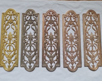 Neo-classical ornate door finger plate