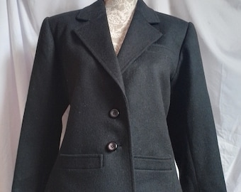Saint Laurent Rive Gauche black wool jacket