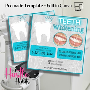 Plantilla de volante de blanqueamiento dental, Folleto de dientes, Folleto de dentista, Clases de blanqueamiento dental, Entrenamiento de blanqueamiento dental, Folleto de venta de blanqueamiento dental