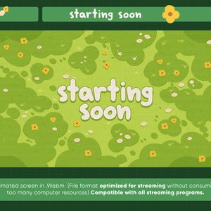 Animated Cozy Garden Stream Screens | Cozy Overlay Stream scenes, Lofi Overlay | Cute Twitch Overlay | Twitch animated screens