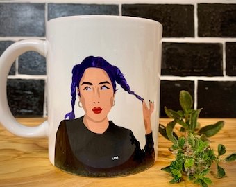 Detailed Digital Portrait Mug
