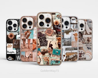 Funda de teléfono personalizada con diseño de vaquera bohemia y vaquera para iPhone 17, Air 15, 16 Pro Max, 14 Plus, 12 y 13, Samsung S24 Fe, S25 Plus, S23 Ultra, A15, A56 y A55
