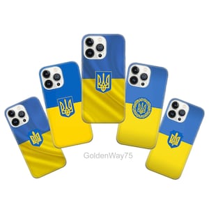 Ukraine Phone Case Independence Cover for iPhone 16 16e 15 Pro Max 14 Plus 13 SE, Samsung S25 Edge S24 Fe S23 A36 A26 A16 A15 A56, Pixel 9A