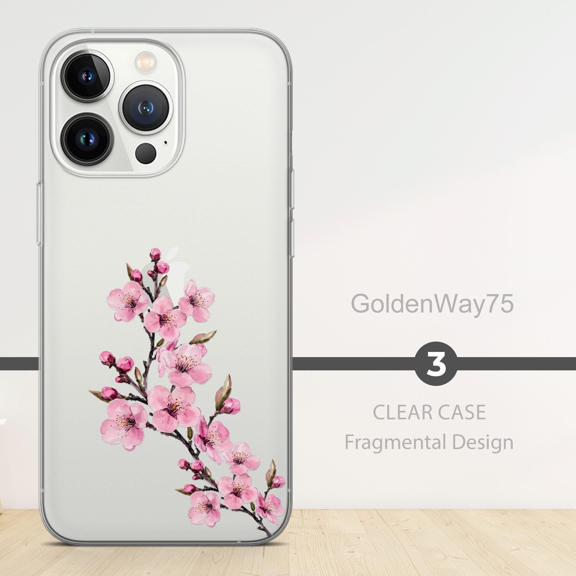 【IDEAL OF SWEDEN】さくら花びら クリア スマホカバー Clear Sakura Phone Case Petals Cover for iPhone 16 16e 15
