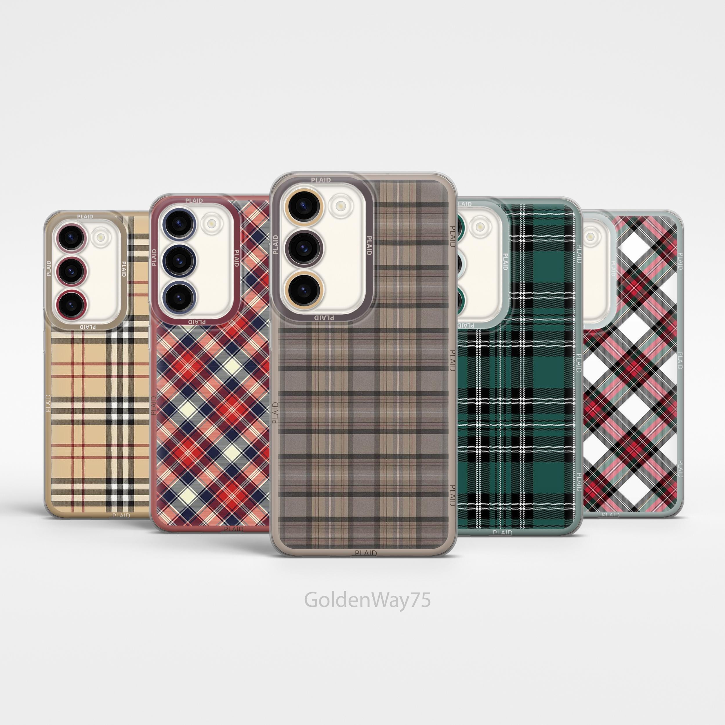 スマホアクセサリー Burberry iphone14pro case Buy Burberry Cross Lines Pattern iPhone 14 Pro Max Back