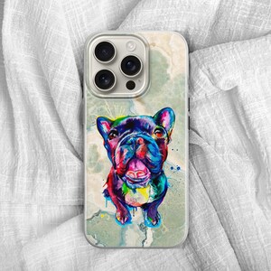 Watercolor Dog Painting Phone Case for iPhone 17 Air 16 15 Pro Max 14 Plus 13, Samsung S26 S25 Edge S24 Fe A36 A26 A17 A37 A57 A56, Pixel 10 image 19