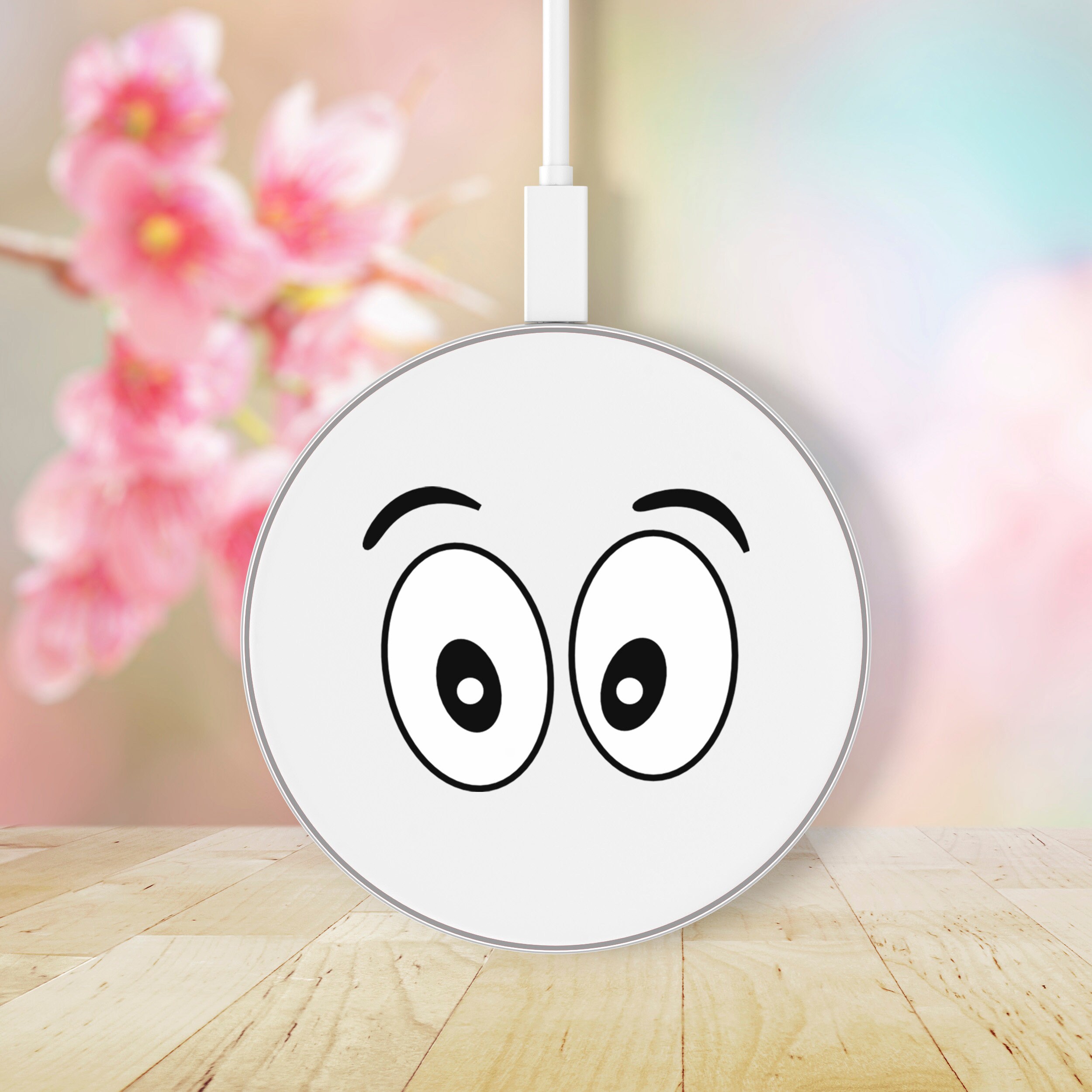 Smiley Wireless Charger Emoji Charging Station for Iphone 14 Etsy