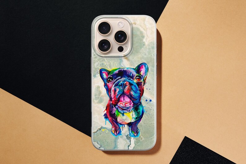 Watercolor Dog Painting Phone Case for iPhone 17 Air 16 15 Pro Max 14 Plus 13, Samsung S26 S25 Edge S24 Fe A36 A26 A17 A37 A57 A56, Pixel 10 image 10