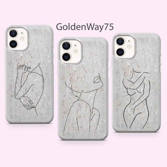 Line Art Phone Case Sexy Girl Cover Cover for Iphone 14 Pro - Etsy